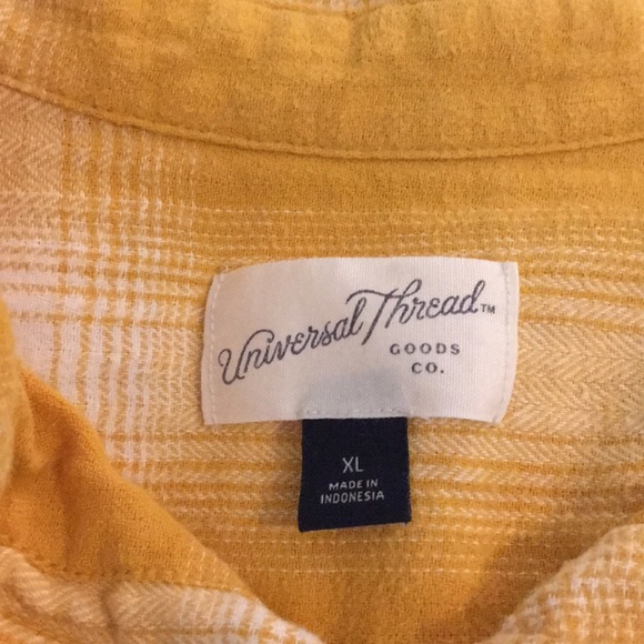 Yellow flannel - Picture 2 of 3